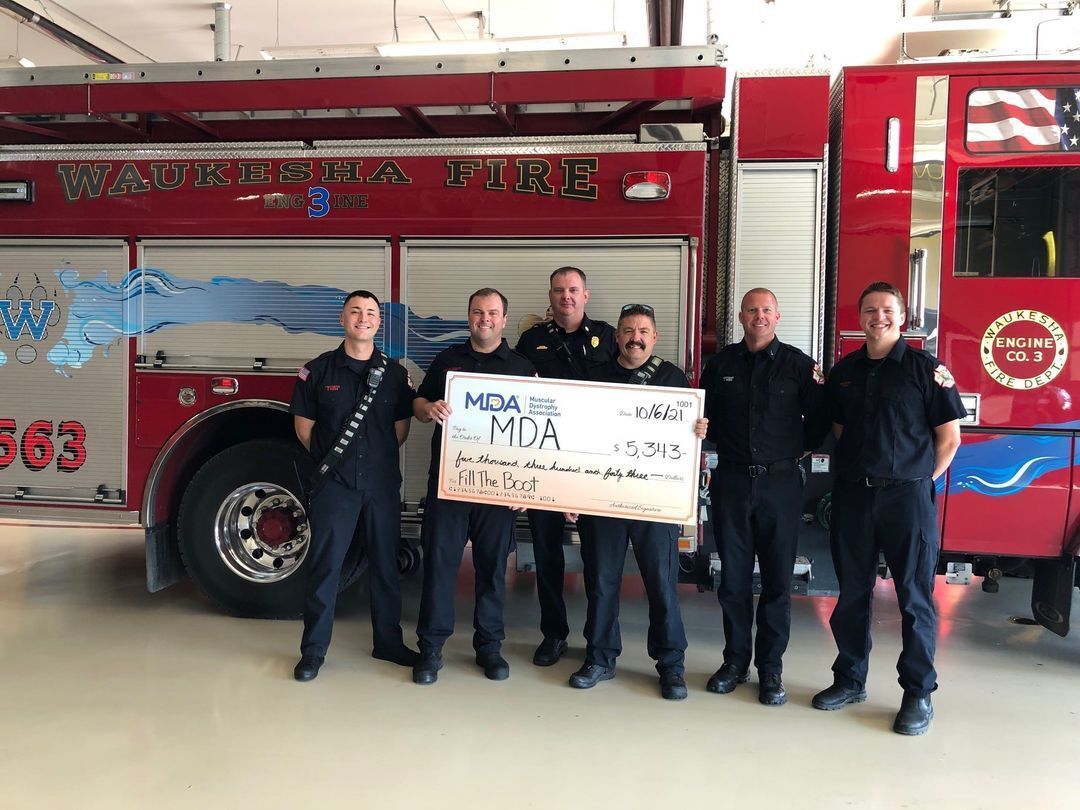 Waukesha Professional Firefighters IAFF Local 407 supports MDA